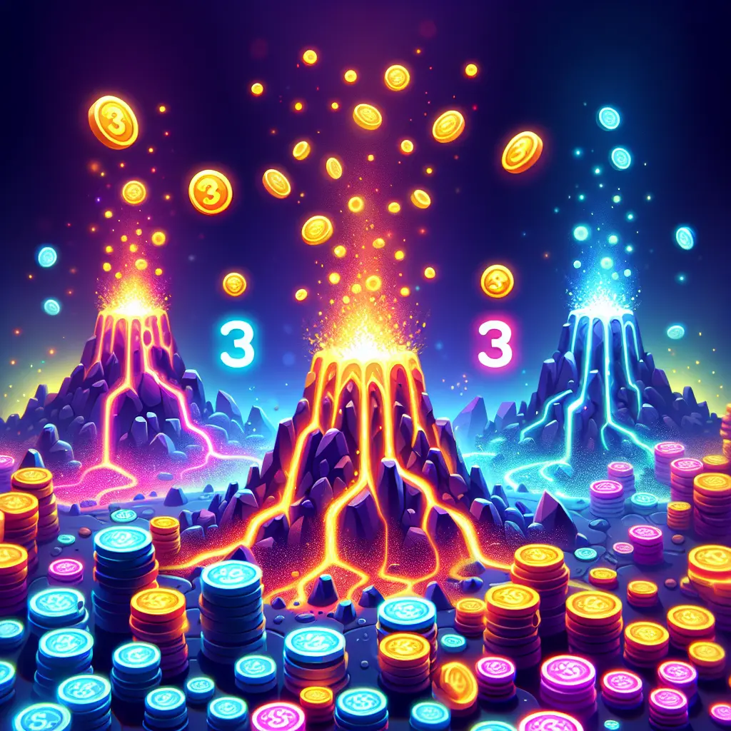 3 Coin Volcanoes Slot